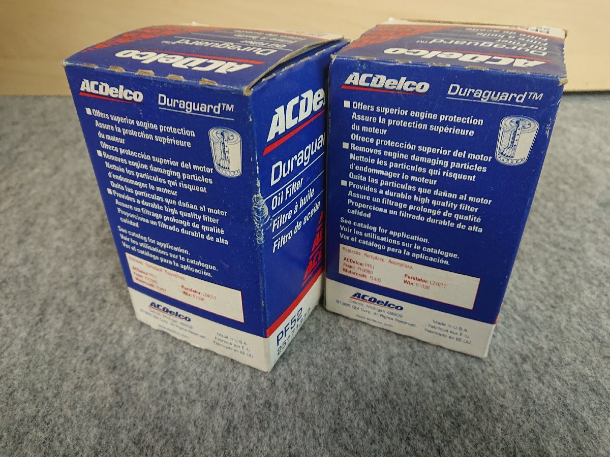 ★未使用??品★ACDelco オイルフィルター PF52   2個セット【他商品と同梱歓迎】拍卖