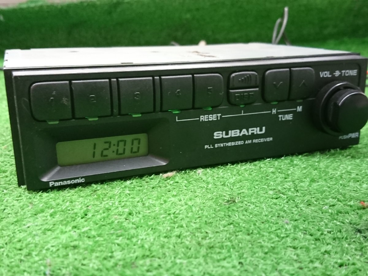 ★中古品★SUBARU スバル 純正 ラジオデッキ チューナー 86201TC040 通電確認済み 【他商品と同梱歓迎】拍卖