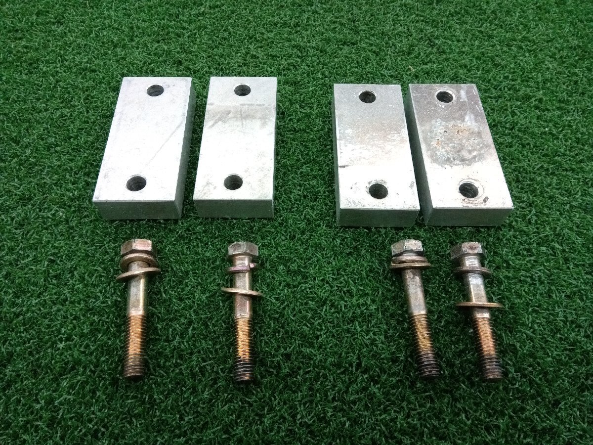 ★中古品★SUZUKI スズキ ジムニー JA11 車種専用 スタビライザー 延長ブロック 2セット スペーサー 1ブロック 約15mm【他商品と同梱歓迎】拍卖