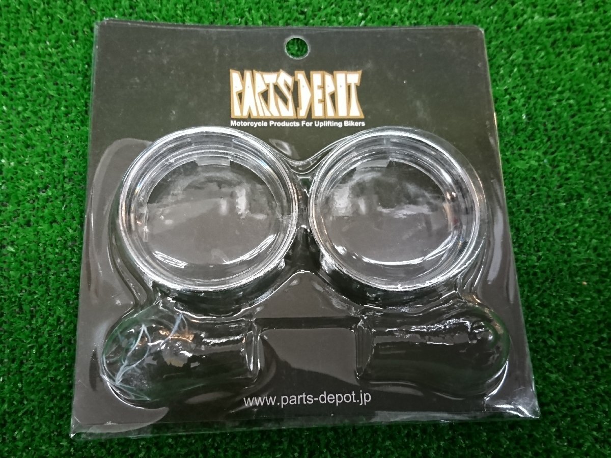 ★中古品★ターン シグナル トリム リング キット ブレット クリア a692 ライト/ウインカー ハーレー【他商品と同梱歓迎】拍卖