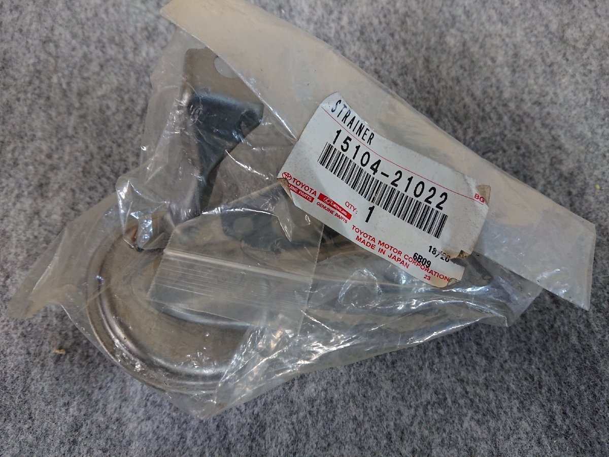 ★中古品★TOYOTA (トヨタ) 純正部品 オイル ストレーナSUB-ASSY 品番15104-21022【他商品と同梱歓迎】拍卖