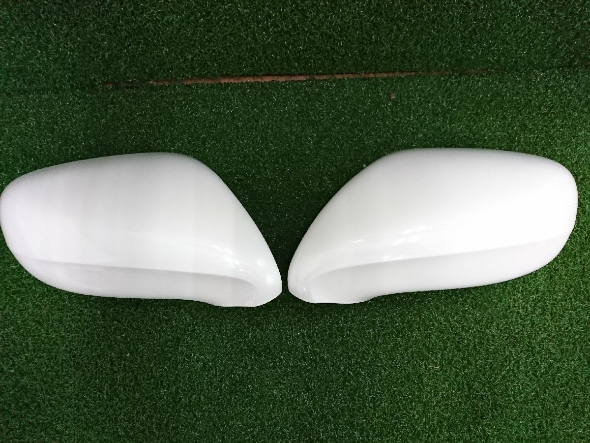 ★中古品★レクサス 純正 ドアミラー カバーパール ホワイト 白 LEXUS パネル (LS460 LS600 USF40 前期) 【他商品と同梱歓迎】拍卖