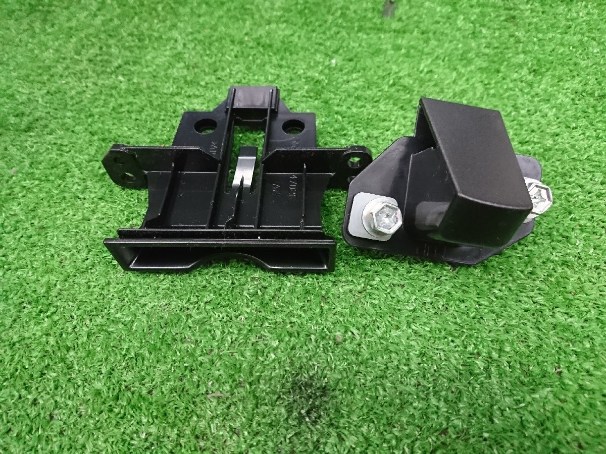 ★中古品★トヨタ アルファード 30系 純正 バックドアガーニッシュ カバー ETCカードホルダ 76839-58050 55548-47020【他商品と同梱歓迎】拍卖