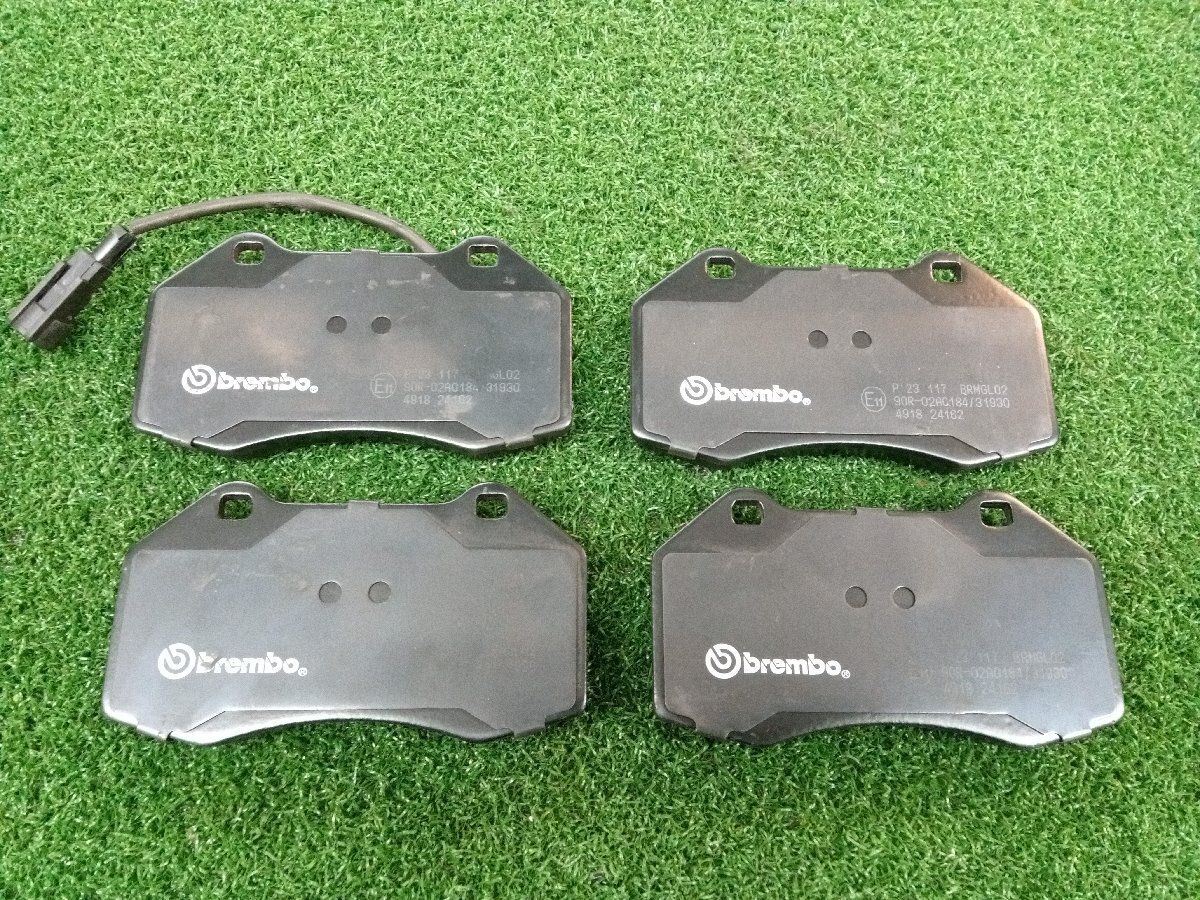 ★中古品★BREMBO ブレンボ ブレーキパッド P23 117 走行少【他商品と同梱歓迎】拍卖