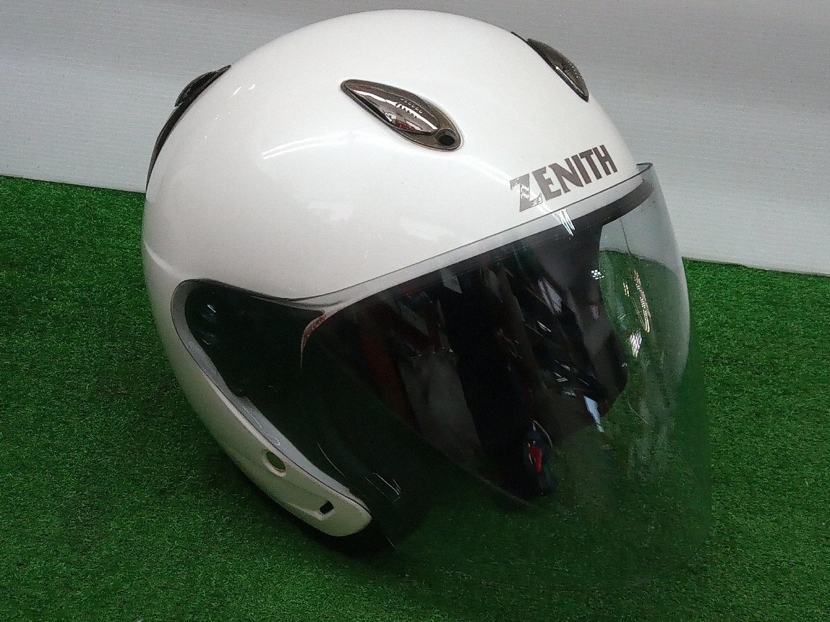 ★中古品★ジェットヘルメット ZENITH ゼニス ヘルメット YJ-5 Ⅲ Sサイズ 55-56cm 2016年製造【他商品と同梱歓迎】拍卖