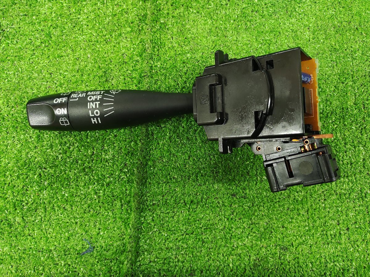 ★中古品★ホンダ アクティHH5 ハンドル左ワイパーレバー バックドアガラスワイパースイッチ 35256-S3A-901 アクティHH【他商品と同梱歓迎拍卖