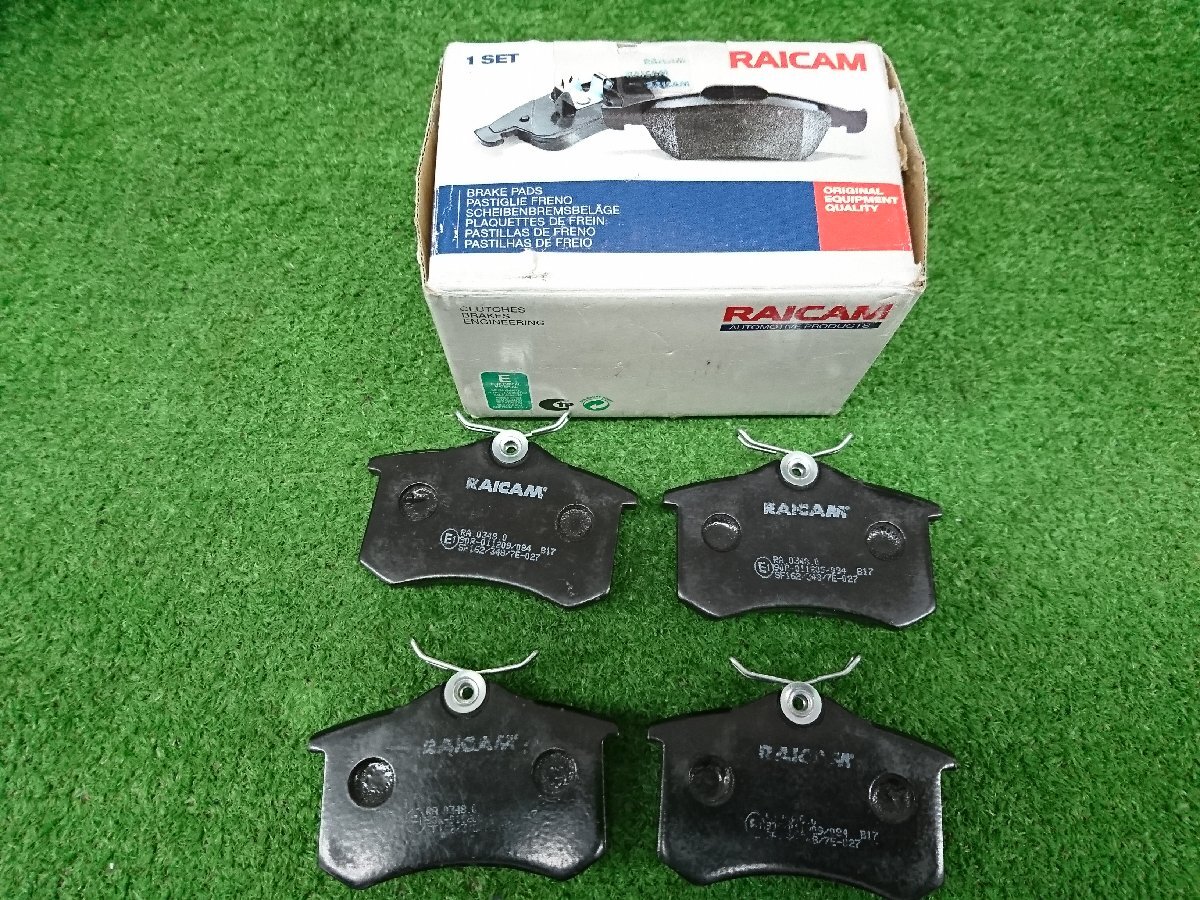 ★未使用品★RAICAM ライカム リアブレーキパッド AUDI アウディ A3 8PBZB 用 A4 左右セット RA.0348.0 【他商品と同梱歓迎】拍卖