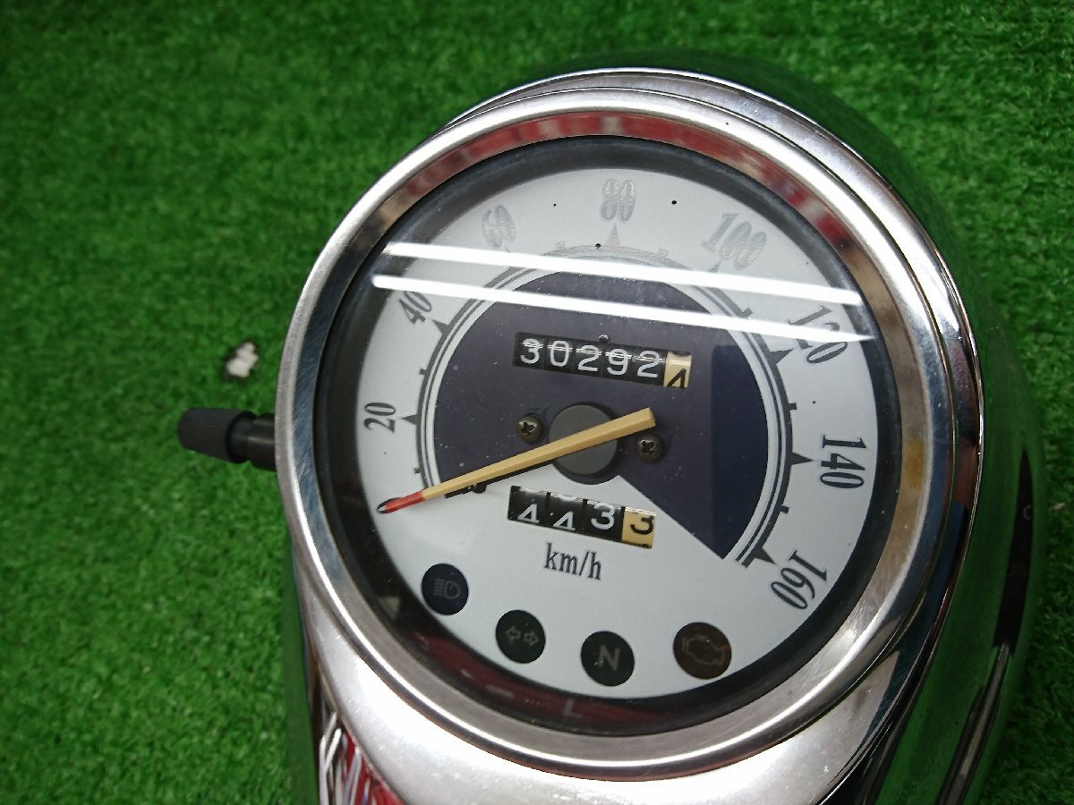 ★ジャンク品★YAMAHA ドラッグスター250 メーター 純正【他商品と同梱歓迎】拍卖