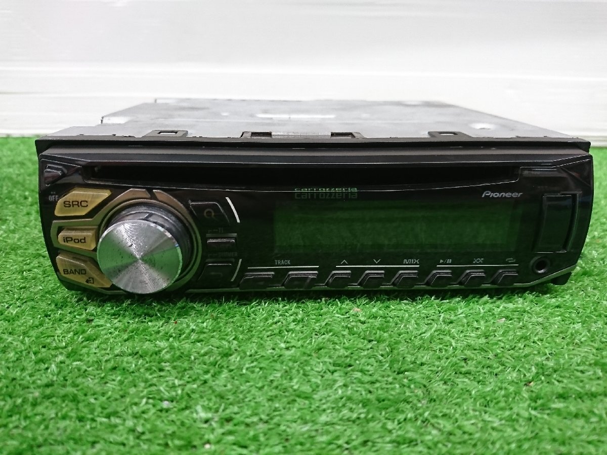 ★ジャンク品★Pineer/Carrozzeria パイオニア 1DIN カーオーディオ DEH-490 CD/AM/FM/AUX/USB 本体のみ 【他商品と同梱歓迎】拍卖