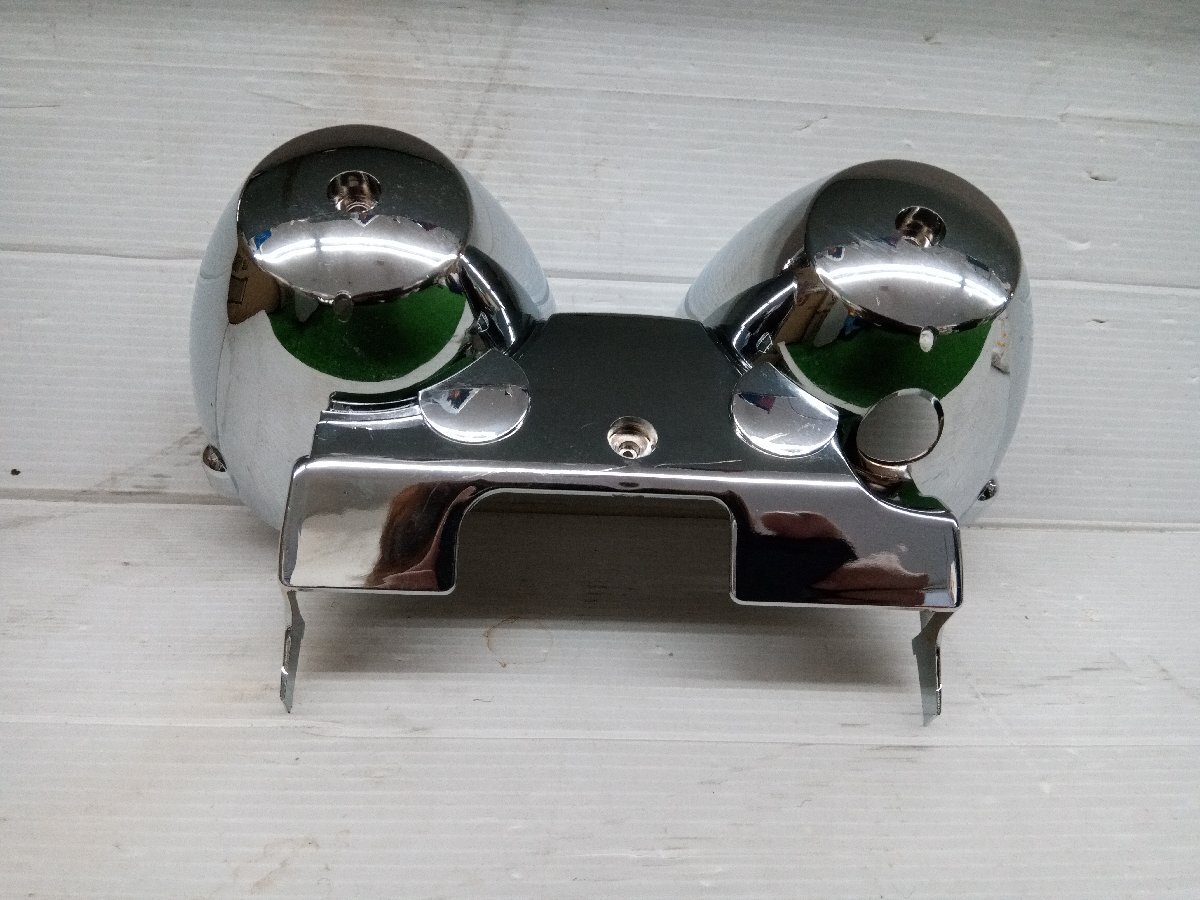 ★中古品★メーターカバー 社外 メーカー不明 カワサキ バイク 部品 KAWASAKI ゼファーカイ ゼファーχ【他商品と同梱歓迎】拍卖
