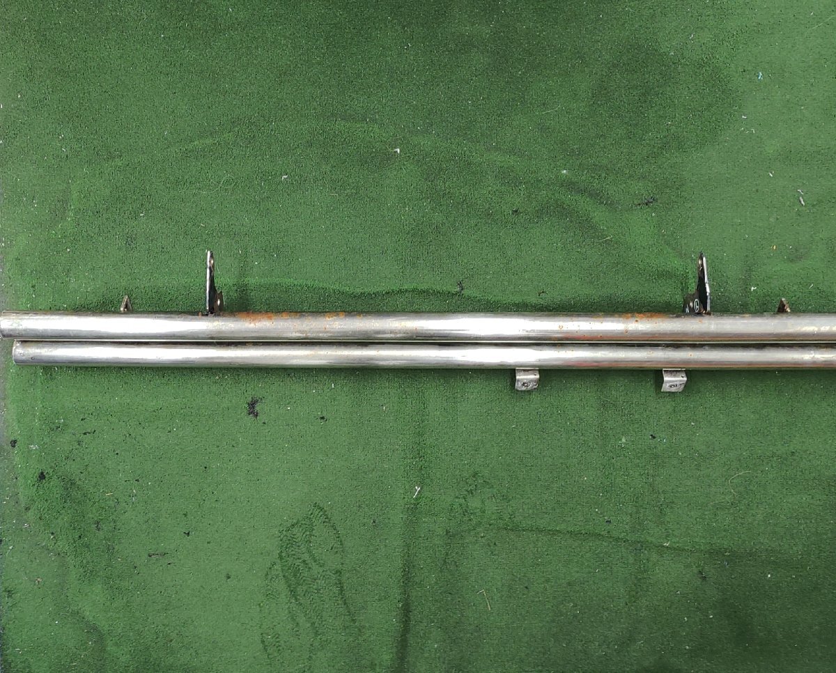 ★中古品★SUZUKI スズキ ジムニー JA11 車種専用 バンパーガード メーカー不明 全長約127cm【他商品と同梱歓迎】拍卖