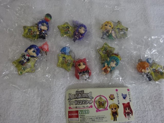 ★未開封品★QuizMAGICACADEMY トリプルマスコット 全5種+シークレット コンプセット クイズマジックアカデミー【他商品と同梱歓迎】拍卖