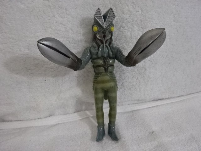 ★中古品★ウルトラ怪獣 ソフビ バルタン星人 1994 ソフトビニールフィギュア【他商品と同梱歓迎】拍卖