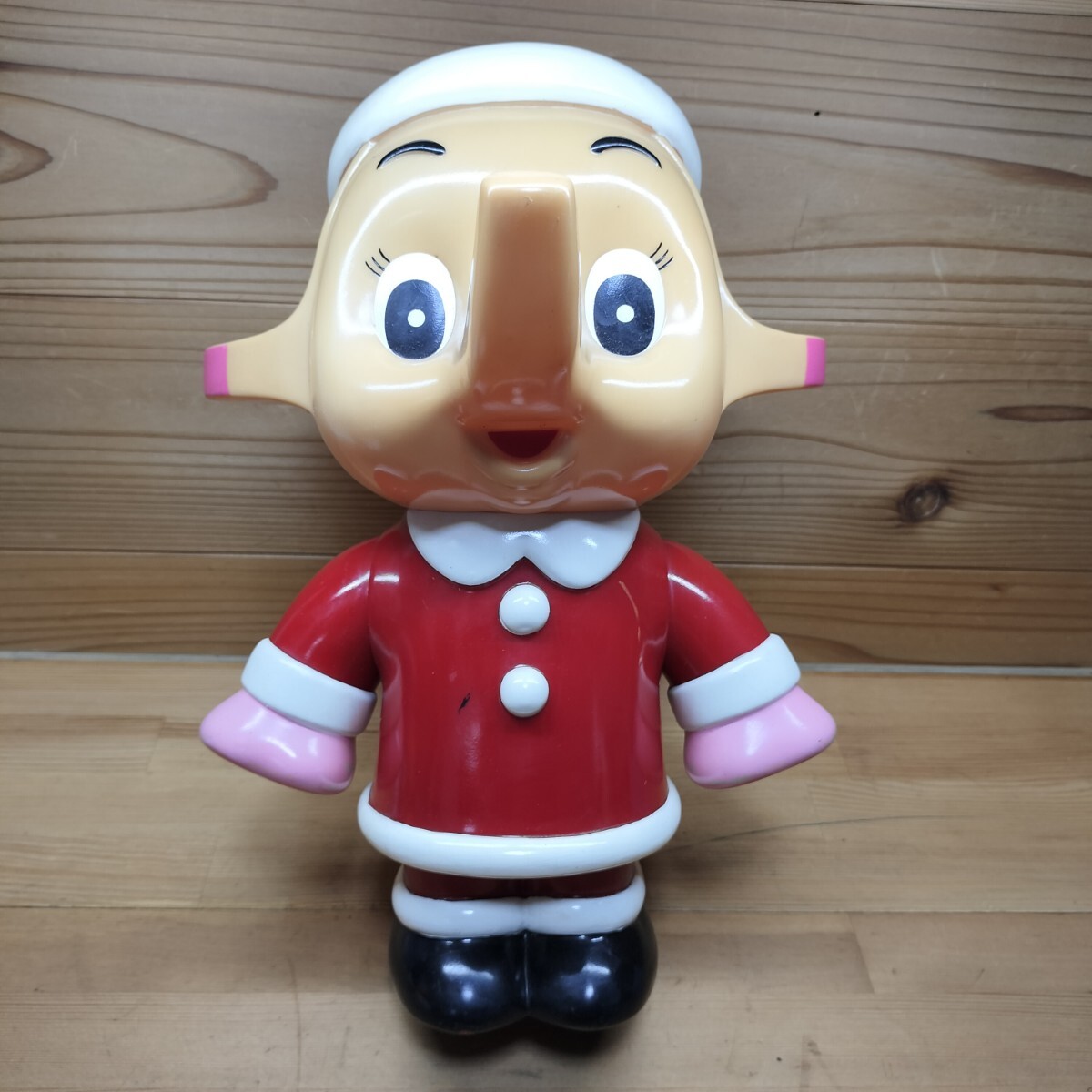 佐藤製薬 sato サトコちゃん 非売品 貯金箱 高さ約31cm サンタクロース コインバンク サトちゃん ソフビ拍卖