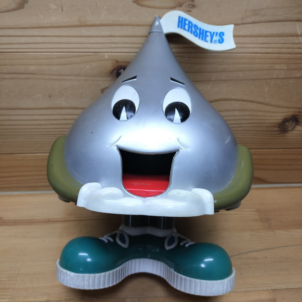 HERSHEY'S ハーシーズ チョコレートディスペンサー キスチョコ フィギュア 1995 高さ約25センチ 当時物 コレクション拍卖
