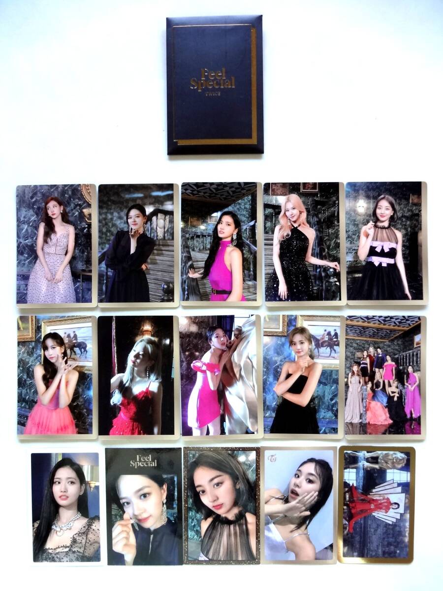 TWICE トレカ CD 「Feel Special」 予約特典 10種 コンプ カードケース 入り / 付属 フォトカード 5種 / 送料250円拍卖