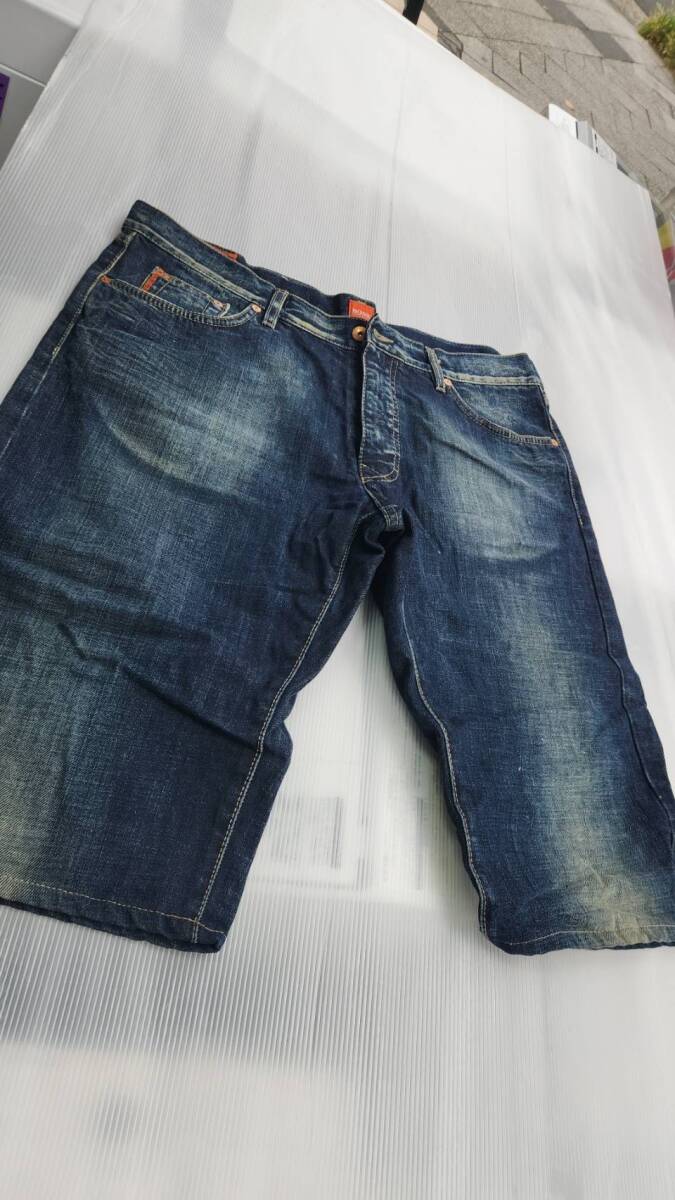 HUGO BOSS ジーンズ 短パン W38 L34拍卖