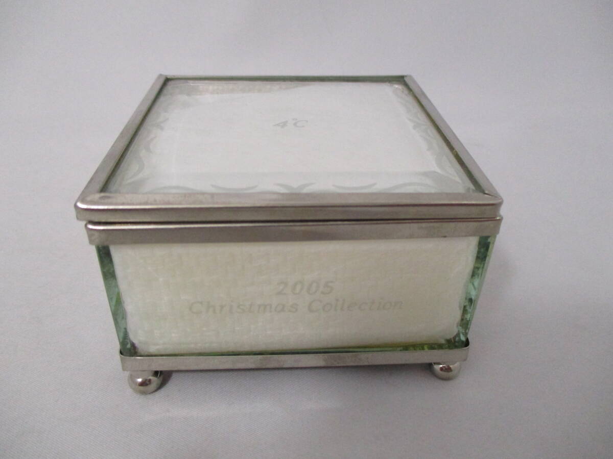 4℃ ジュエリーケース 指輪/リングケース アクセサリーBOX 宝石箱 空箱 【8448】拍卖