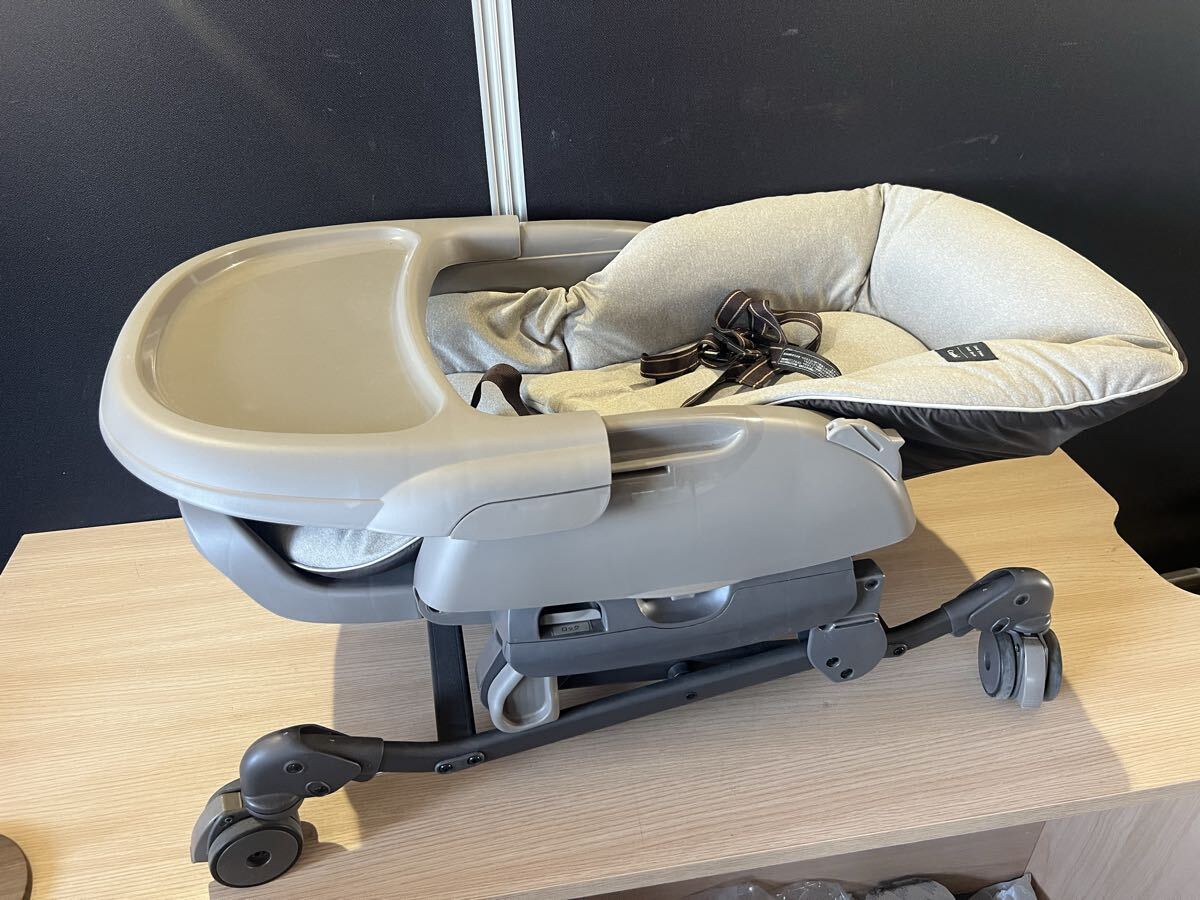 ジャンク品 訳あり 中古美品 コンビ ネムリラ Combi ベビー用品 椅子 寝かしつけベッド 電動スウィング 現状品 説明文必読拍卖