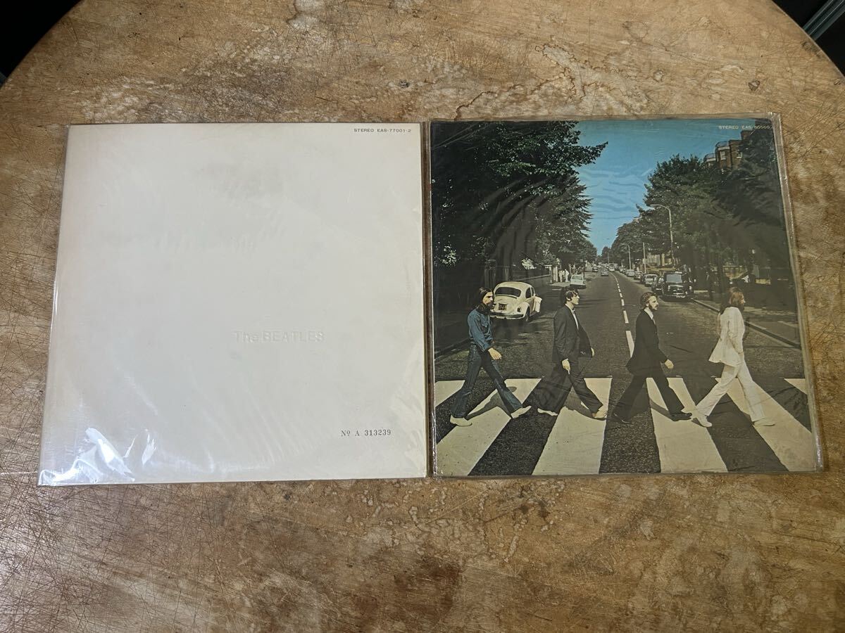 ジャンク品 THE BEATLES ビートルズ レコード 2枚セット 洋楽 現状品 説明文必読拍卖