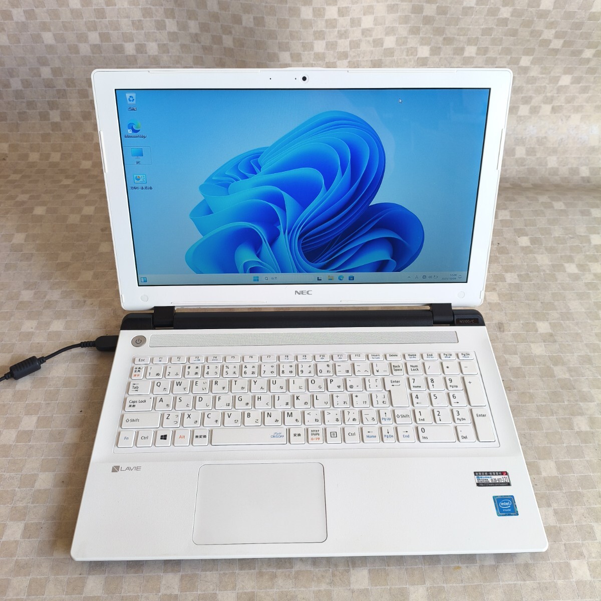 341137n★Windows 7.10.11 OS選択可 NEC LaVie NS100/C Celeron 3215U 1.70GHz/4GB/HDD500GB/15.6” 1366x768/USB3.0/Webカメラ/HDMI拍卖
