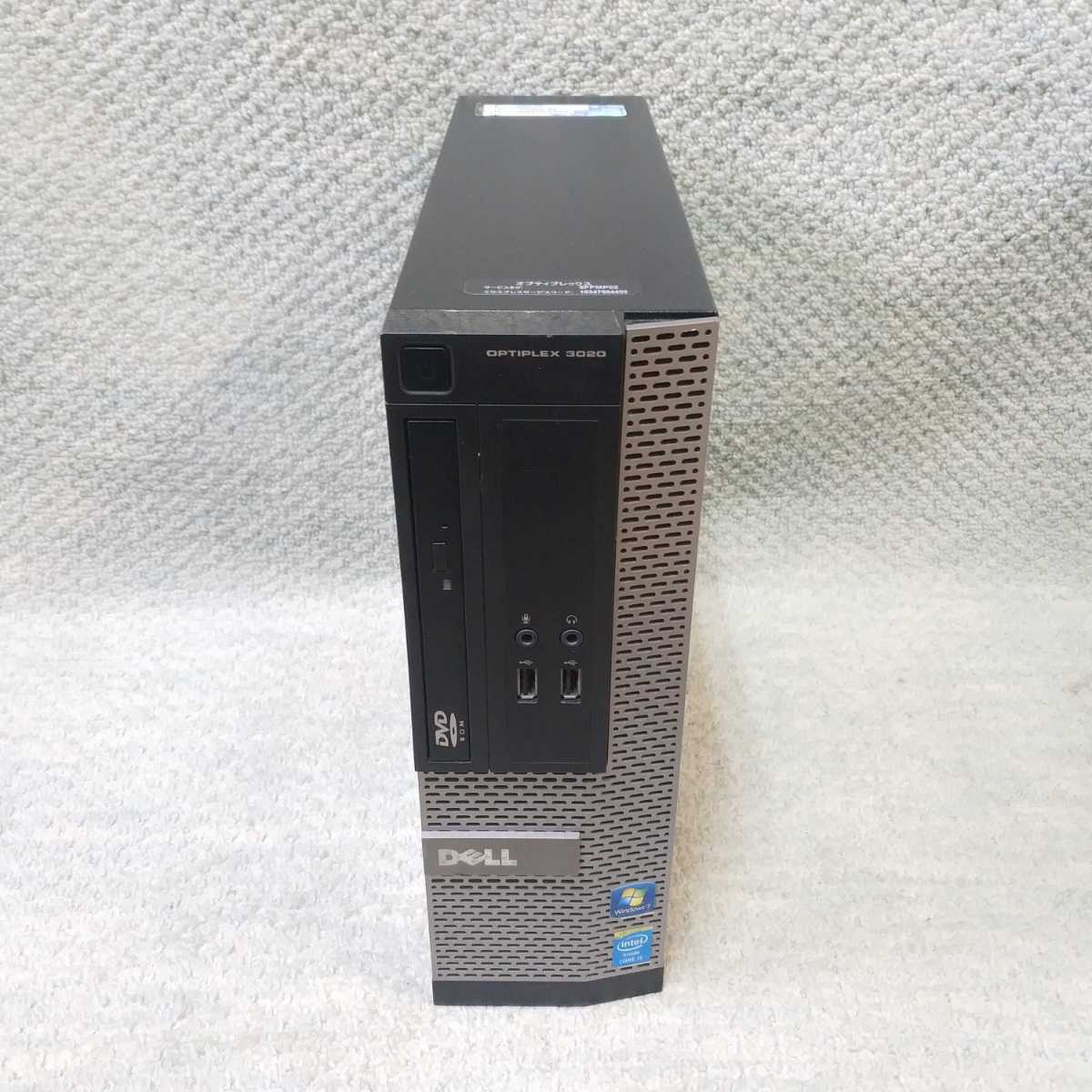 Windows XP Pro sp3 搭載 リカバリーDVD付 DELL Optipiex 3020 SFF Core i5-4570/メモリ4GB/500GB/USB3.0/DisplayPort/Win 7,8,10,11出荷可拍卖