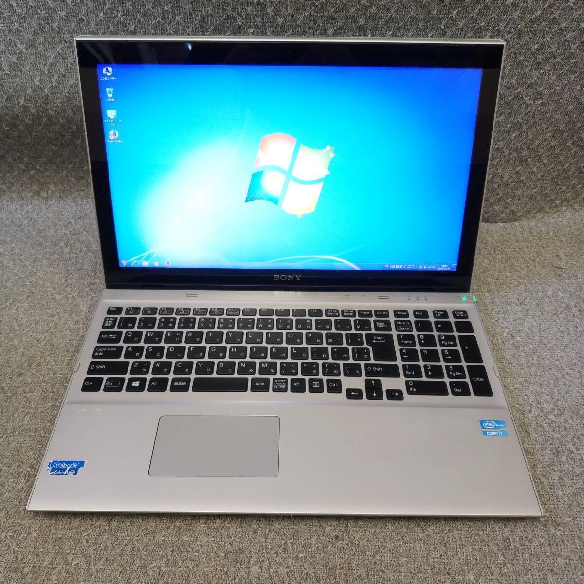 Windows 7,10,11 タッチパネル 1920×1080 SONY VAIO SVT151A11N SVT15119CJS ★ Core i7 3537U/メモリ8GB/新品SSD256GB/リカバリ作成/2261拍卖