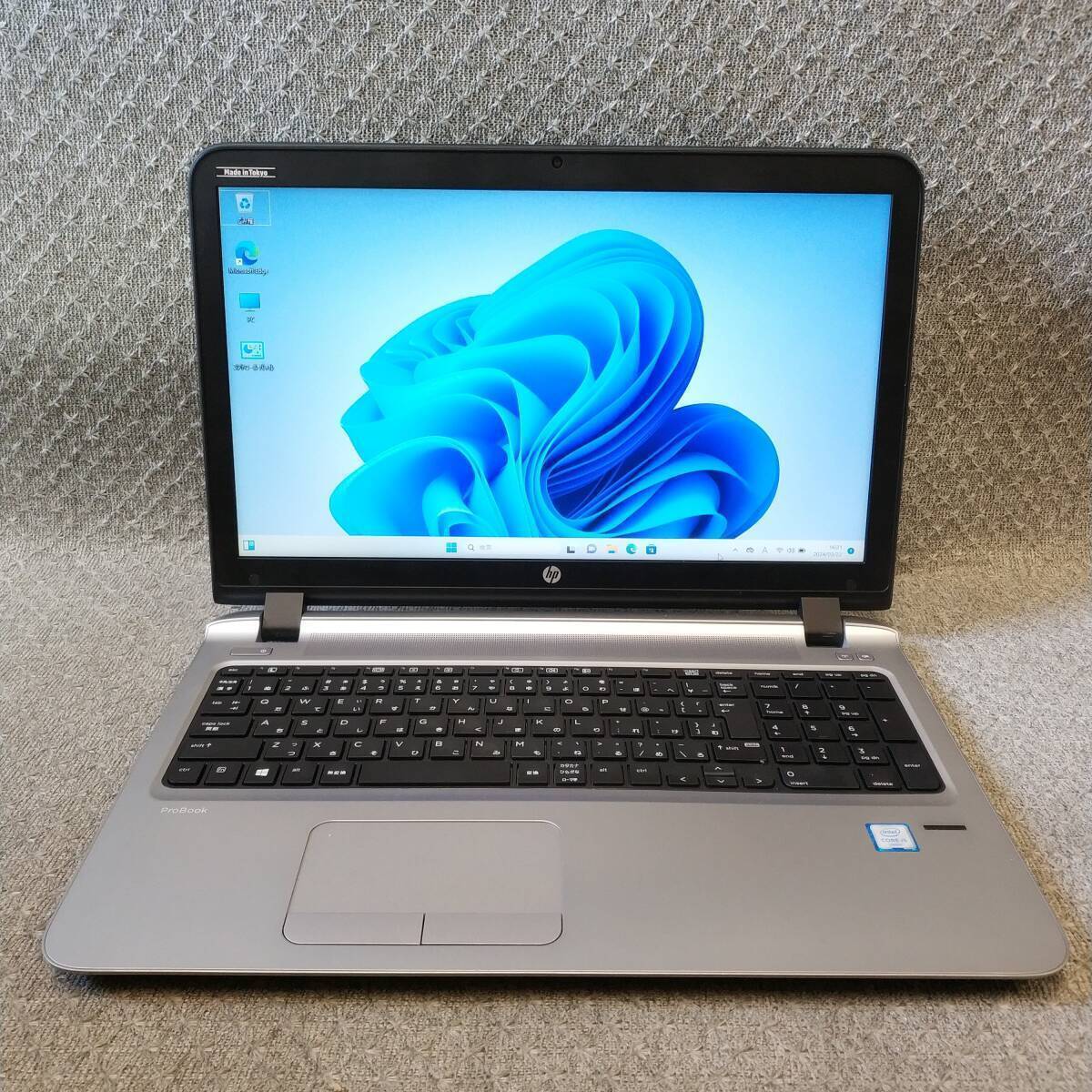 Windows 7,10,11 選択可 新品SSD256GB HP ProBook 450 G3 ★ 第6世代 Core i5-6200U/メモリ8GB/Sマルチ/無線/Webカメラ/リカバリ作成/2227拍卖