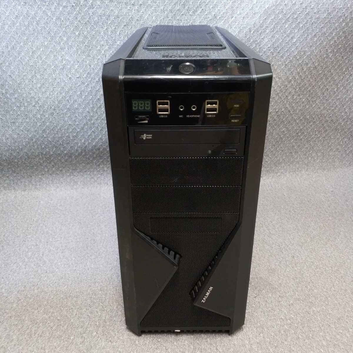 Windows XP,Vista,7 OS選択可 高速PC ASRock H55M-GE/Xeon X3460 2.80GHz/メモリ4GB/HDD500GB/GT240/HDMI/便利なソフト/リカバリー作成拍卖