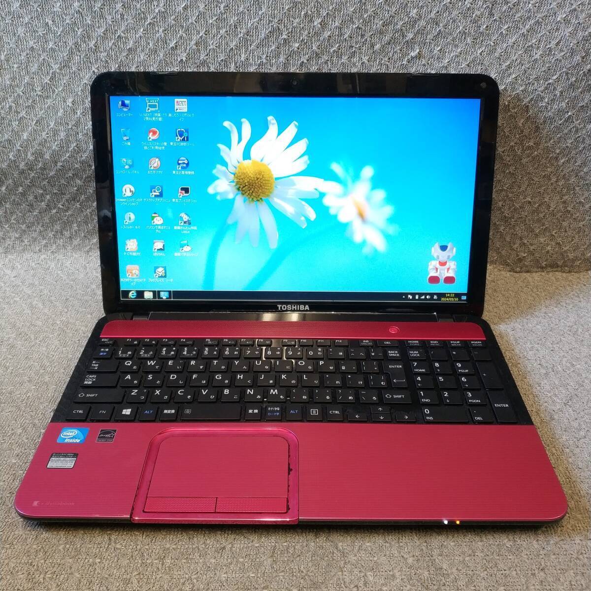 Windows XP,7,8,10 選択可 15.6”ノート 東芝 dynabook EX/47HRRT ★ Celeron 1000M/メモリ4GB/750GB/HDMI/無線/USB3.0/リカバリ/2231拍卖