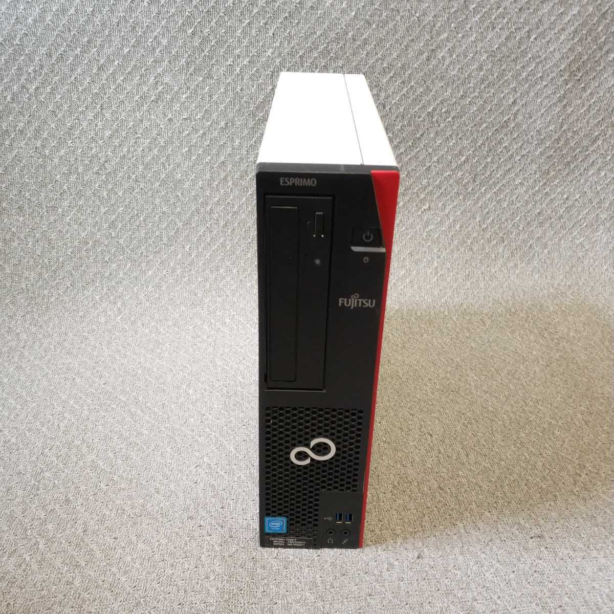 Windows 7,8,10 OS選択可 FUJITSU 富士通 ESPRIMO D586/P Celeron G3900/メモリ4GB/HDD500GB/USB3.0/便利ソフト/リカバリー作成/T077k拍卖