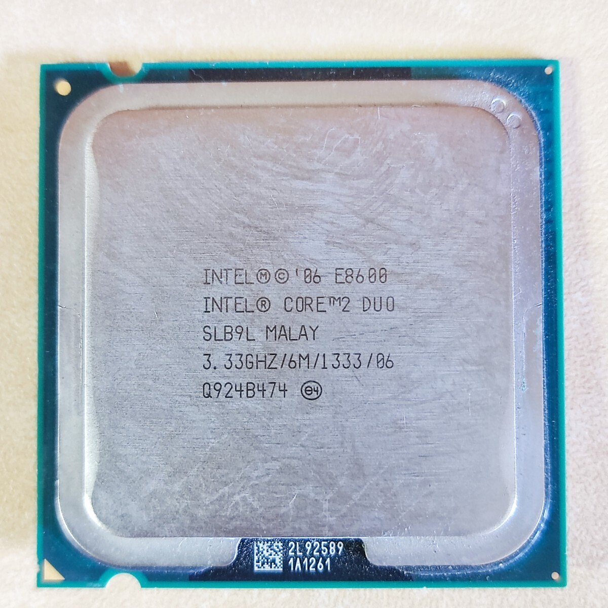 岐阜 即日発 速達可 送料185円~ Intel CPU Core2 Duo E8600 SLB9L 3.33GHz 6M 1333 LGA775 ★ 動作確認済み C330D拍卖