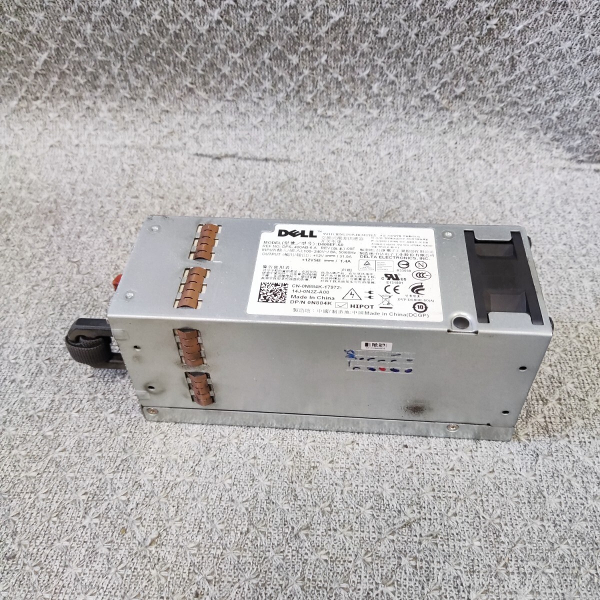 速達 ★ DELL PowerEdge T310 用 電源ユニット DP/N 0N884K D400EF-S0 DPS-400AB-6 A ★確認済 Y103A拍卖