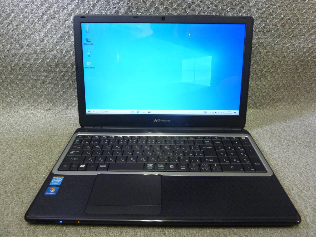 Windows 7,10,11 OS選択可 Gateway NE572-N14D/F72 ★高性能 Celeron 2957U/メモリ4GB/640GB/Sマルチ/無線/webカメラ/リカバリ作成/2093拍卖