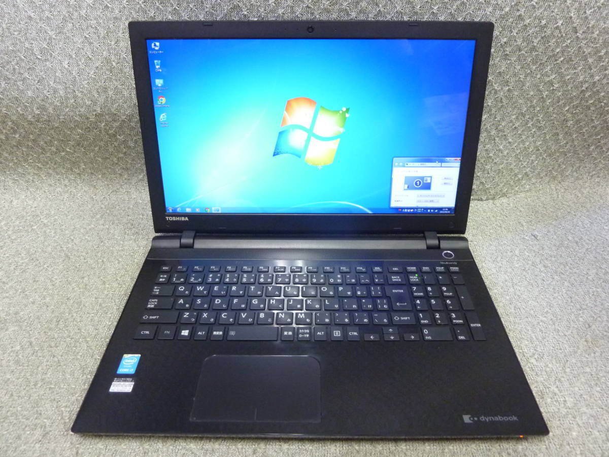 Windows 7,10,11 OS選択可 1920×1080 東芝 dynabook T75/TB ★第五世代 Core i7-5500U/メモリ8GB/新品SSD240GB/Blu-ray/リカバリ作成/2116拍卖