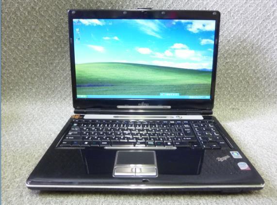 Windows XP,VistVista,7 OS選択可 15.6” 富士通 FMV-BIBLO NF/C50 ★ Core2 Duo P8400/メモリ4GB/320GB/Sマルチ/無線/便利なソフト/1602拍卖