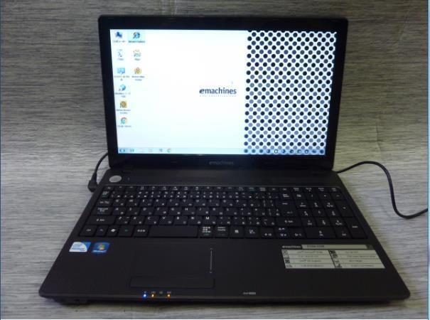 Windows XP,7,Vista OS選択可 eMachines E732 E732Z-F22B ★ Pentium P6200/メモリ2GB/250GB/DVD/無線/Webカメラ/HDMI/リカバリ/1614拍卖