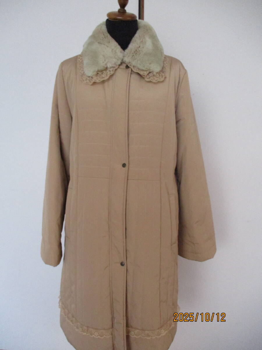 レリアン ゆっくりサイズ 中綿コート 11拍卖