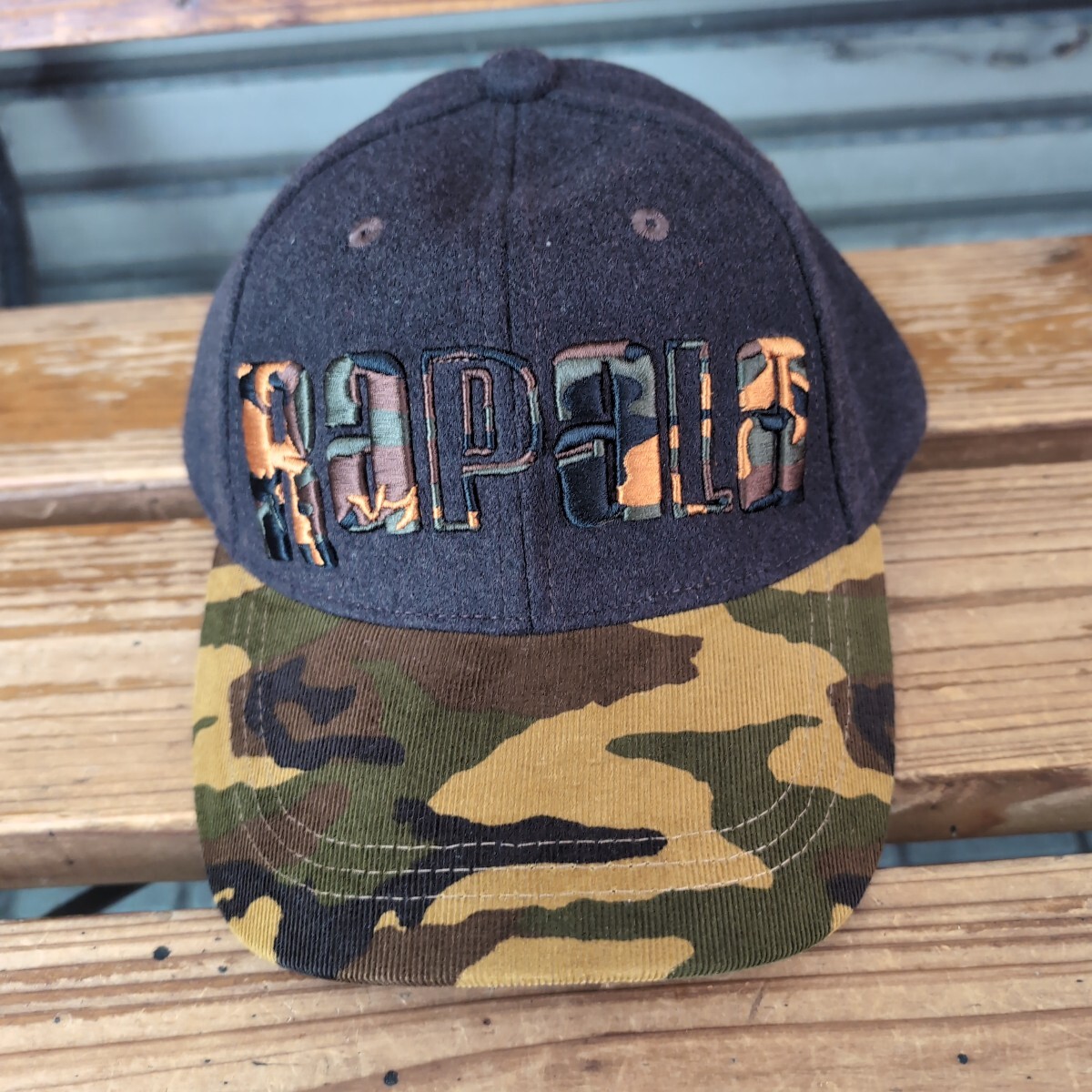 ▲新品▲ラパラ▲カモフラージュフラットキャップ▲拍卖