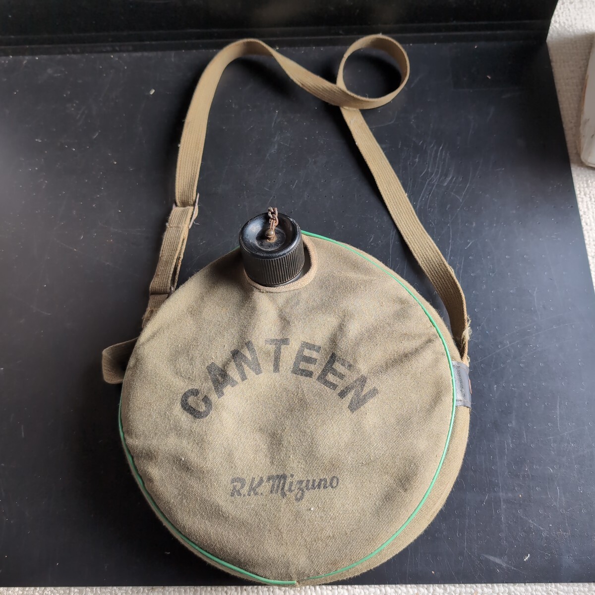 ●昭和レトロ●アルミ水筒●R.K.ミズノ、CANTEEN●拍卖