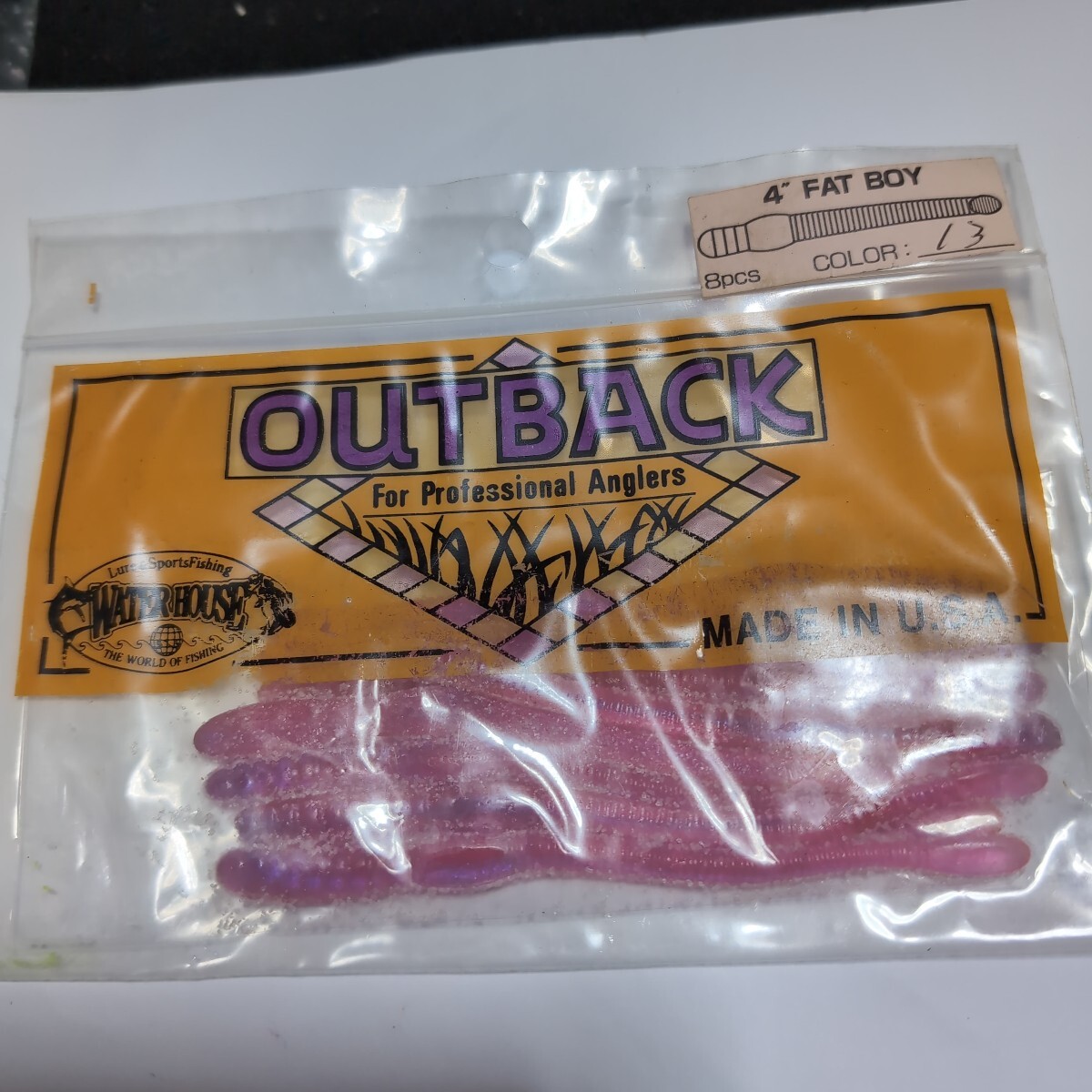 ■新品■ウオーターハウス■ファットボーイ■4インチ、8本入り■5拍卖