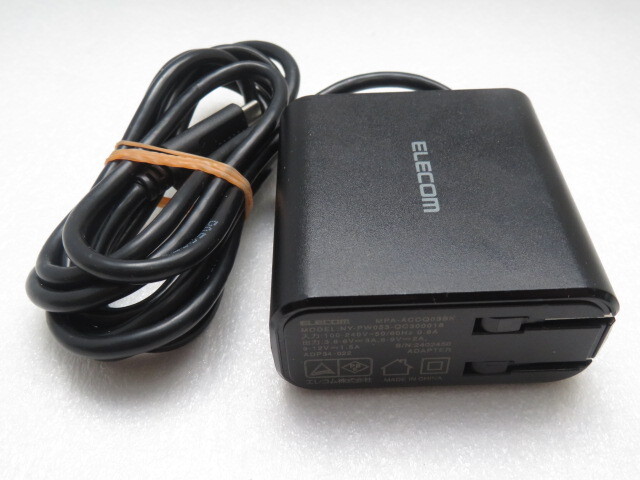 AD36709★ELECOM★ACアダプター★NY-PW053-QC300018★保証付!即決!拍卖