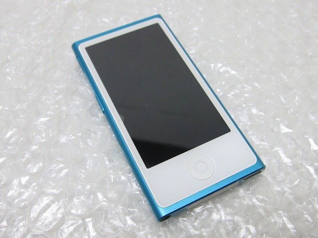 PK27233S★Apple★iPod nano 16GB ブルー★A1446・MD477J★拍卖