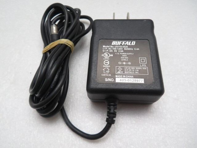 AD36930★バッファロー BUFFALO★ACアダプター★US118-0526★保証付!即決!拍卖
