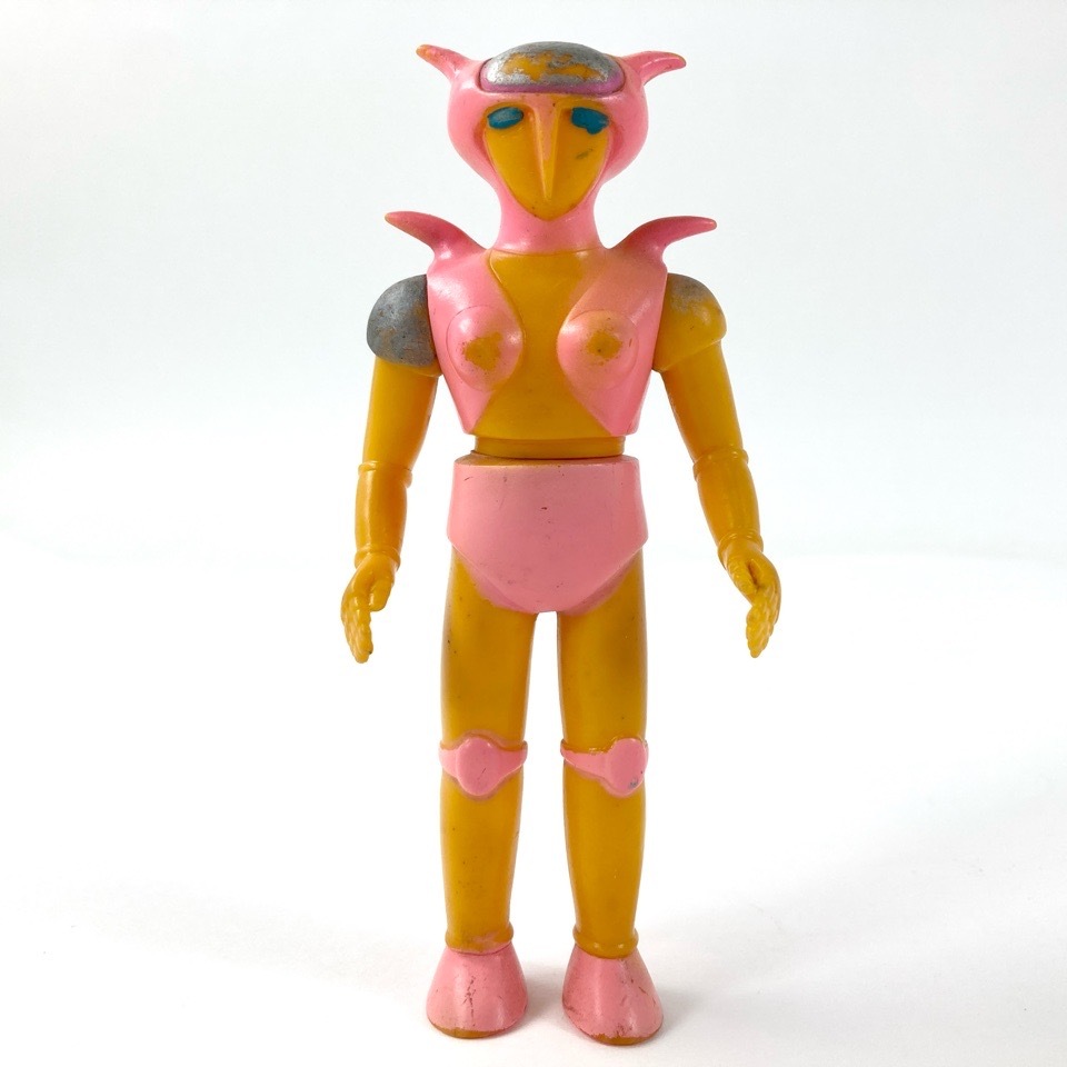 ポピー マジンガー Z アフロダイ A エース 当時物 ソフビ 約13cm 昭和レトロ 永井豪 ダイナミックプロ ソフビ人形 4204292拍卖