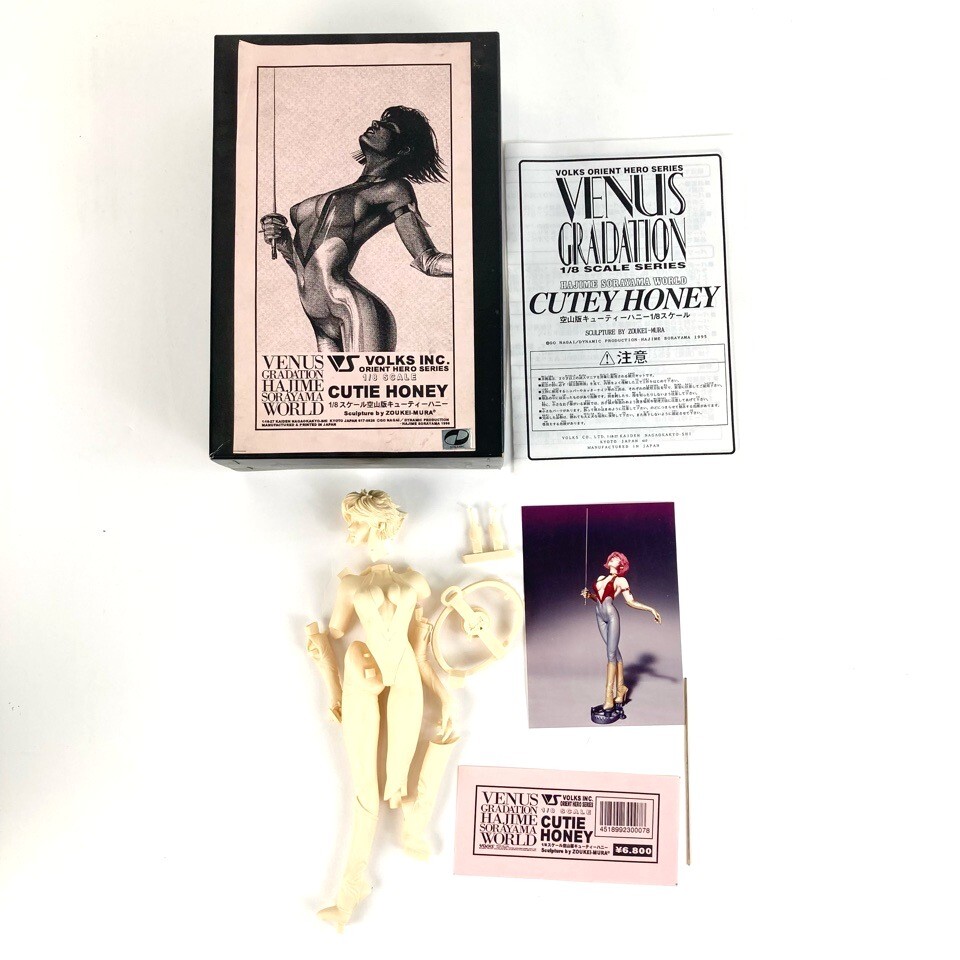 未組立 VOLKS ボークス1/8 空山版 キューティーハニー ガレージキット 永井豪 空山基 造形村 ダイナミックプロ フィギュア 4246793拍卖