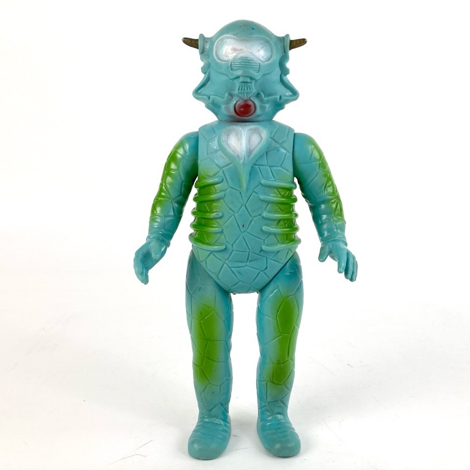 ブルマァク ベル星人 スタンダードサイズ 当時物 ソフビ 昭和レトロ ウルトラセブン 怪獣 円谷プロ ウルトラマン ソフビ人形 4197878拍卖