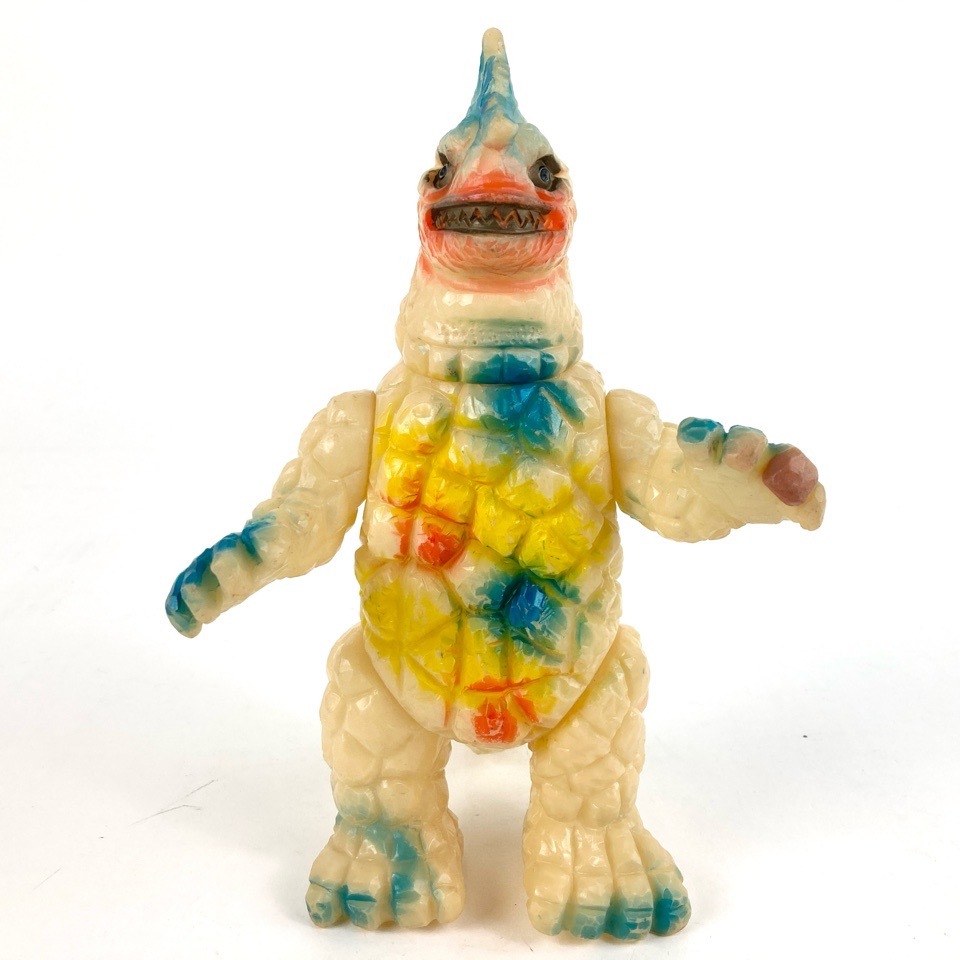 希少 ブルマァク ゴルバゴス スタンダードサイズ 当時物 蓄光 夜光 ソフビ 帰ってきた ウルトラマン 怪獣 ゴルパゴス ソフビ人形 4197880拍卖