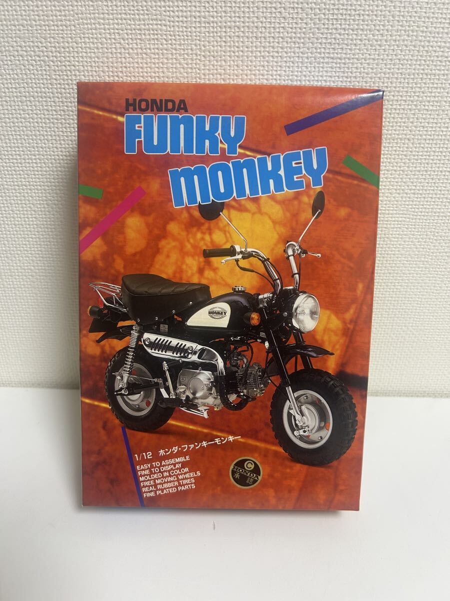 ホンダ モンキー プラモデル イマイ IMAI funky monkey 当時物 4mini 1/12拍卖