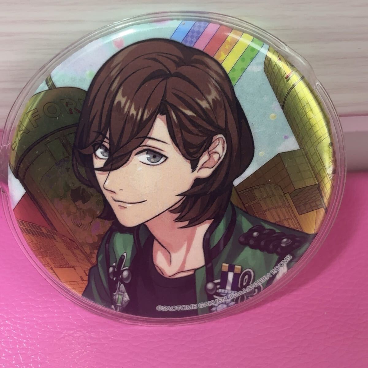 ●うたの☆プリンスさまっ♪UTA☆PRIッジEXPOBIGメタル缶バッジ 嶺二拍卖